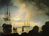 Fishermen on the Shore by Ivan Constantinovich Aivazovsky